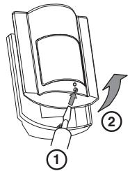 ROTHELEC ECO-ELECTRIQUE R2012G - Mise en place ou changement des piles. - 1