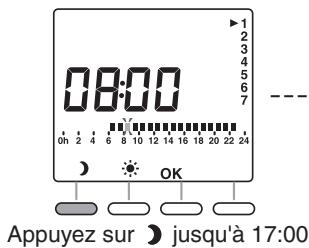 ROTHELEC ECO-ELECTRIQUE R2012G - Validator et copier le programme pour le jour suivant - 9