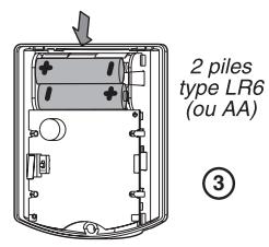 ROTHELEC ECO-ELECTRIQUE R2012G - Mise en place ou changement des piles. - 2