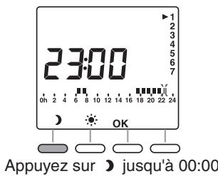 ROTHELEC ECO-ELECTRIQUE R2012G - Validator et copier le programme pour le jour suivant - 8