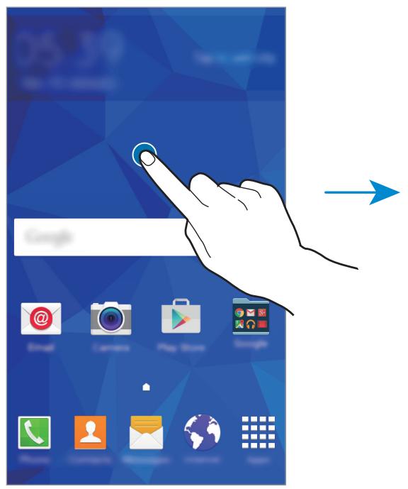 SAMSUNG GALAXY GRAND PRIME 4G 5 POUCES - SM-G531F - Options de l'écran d'accueil - 1