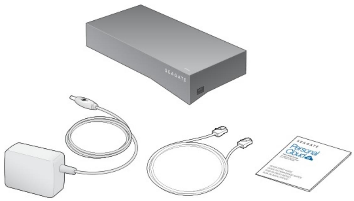 SEAGATE PERSONAL CLOUD - Contenu de l'emballage - 1