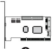 SEAGATE SATA300 PCI CARD - ILLUSTRATION 1 CONTENU DU KIT - 1