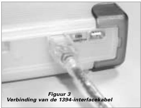 SEAGATE 1394 - Aansluitingen van de 1394-gegevenskabel - 1