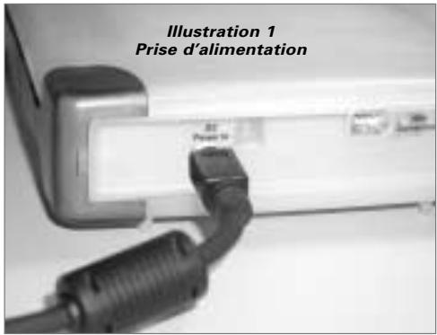 SEAGATE 1394 - Connexions du cordon d'alimentation - 1