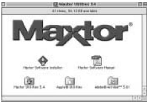 SEAGATE 1394 - Configuración del para Macintosh - 2