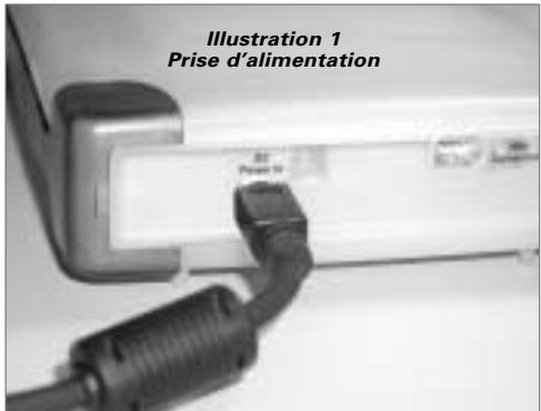 SEAGATE 1394 - Connexions du cordon d'alimentation - 1