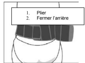 AB TRONIC X2 - Ajustement de la ceinture : - 2