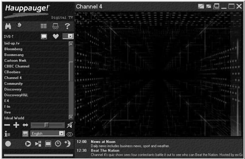 HAUPPAGE DEC-2000 - Utiliser l'application de Digital TV - 10