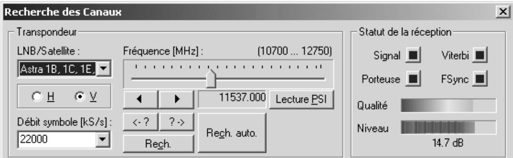 HAUPPAGE DEC-3000 - L'application "Digital TV" - 5