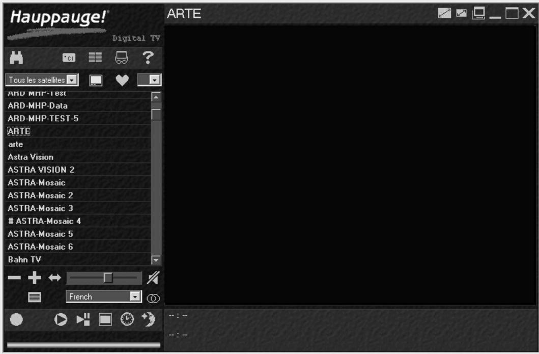 HAUPPAGE DEC-3000 - L'application "Digital TV" - 1