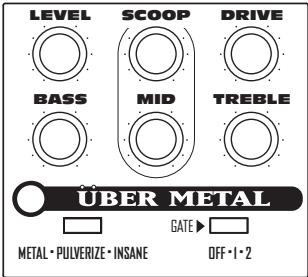 LINE 6 UBER METAL - Manual del Piloto del Über Metal - 4