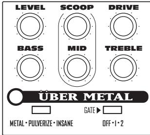 LINE 6 UBER METAL - Uber Metal-Pilotenhandbuch - 3
