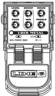 LINE 6 UBER METAL - Uber Metal-Pilotenhandbuch - 3