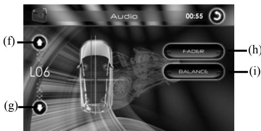OXYGEN MP 403 - Menu de réglages audio - 2