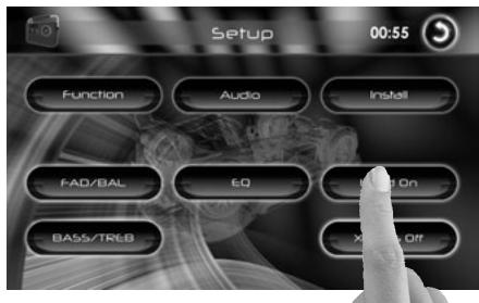 OXYGEN MP 403 - Loud on/off : fonctions loudness (correction physiologique sonore) - 1