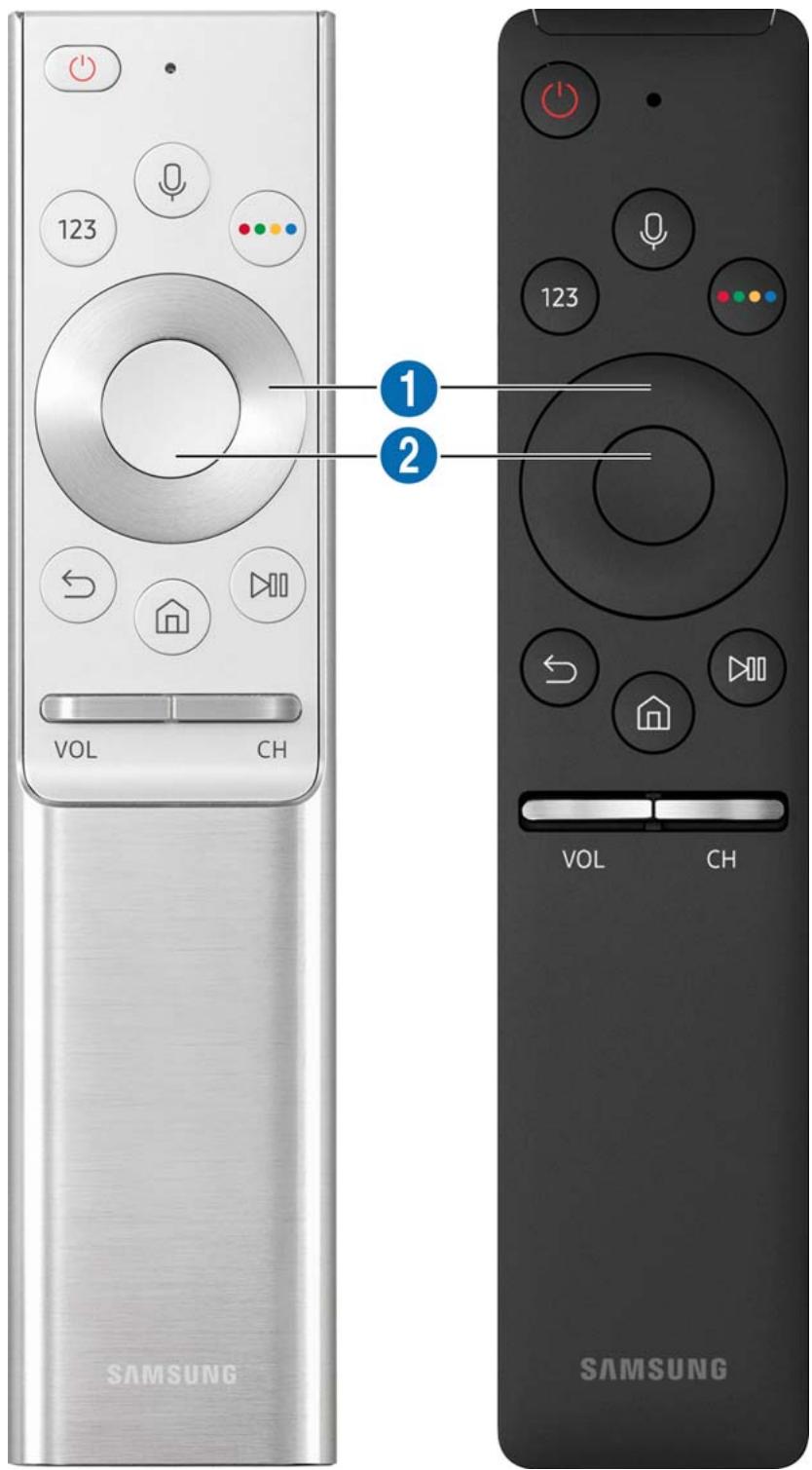 SAMSUNG UE40NU7125 - À propos de la Samsung Smart Remote (televiseur UHD) - 1