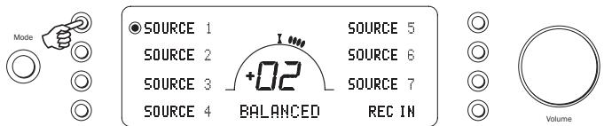 CAMBRIDGE AUDIO 851A - Raccordements audio symétriques (source 1 et 2) - 2