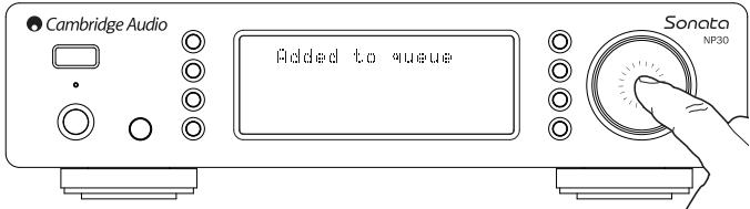 CAMBRIDGE AUDIO NP30 - Queue (file d'attente) - 1