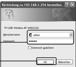 TP-LINK TL-WA5210G - Einloggen - 2