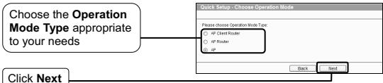 TP-LINK TL-WA5210G - Operation Mode Setting - 1