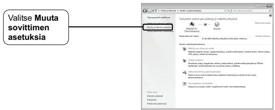 TP-LINK TL-WA5210G - Valitse Käynnistä > Ohjauspaneeli > Verkko- ja Internet. - 2