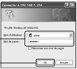 TP-LINK TL-WA5210G - Ouverture de Session - Login - 2
