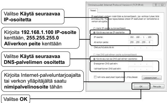 TP-LINK TL-WA5210G - Valitse Käynnistä > Ohjauspaneeli > Verkko- ja Internet. - 6