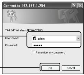 TP-LINK TL-WA5210G - Login - 2