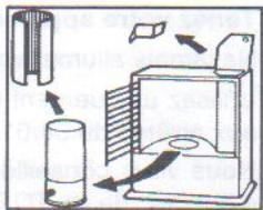 TAYOSAN 363 - Mise en place des piles (LR14 ou type c) - 2
