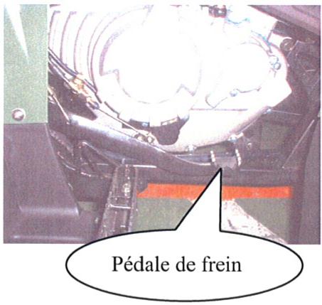 ADLY 300 RS - PEDALE DE VITESSE EN BAS - 1