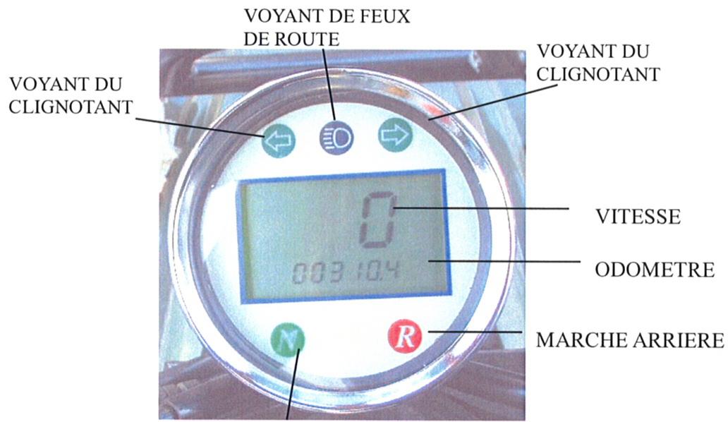 ADLY 300 RS - TABLEEAU DE BORD - 1