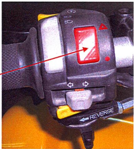 ADLY 50 RS LIQUIDE - FONCTIONNEMENT COMMUTATEUR DE FEUX DE DETRESSE - 2