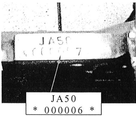 ADLY 50 RS SUPERSONIC - NUMERO D'IDENTIFICATION - 2