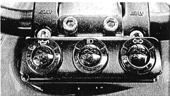 ADLY 50 RS SUPERSONIC - VOYANTS DU TABLEAU DE BORD - 1