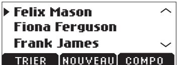 POLYCOM SOUNDSTATION 2 - Sélection rapide dans une liste : - 3