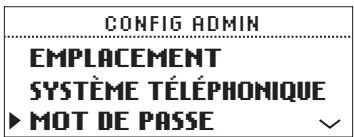 POLYCOM SOUNDSTATION 2 - Attribution d'un mot de passer : - 1