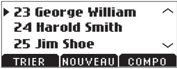 POLYCOM SOUNDSTATION2 WIRELESS (NE) - Sélection rapide dans une liste : - 5