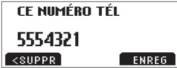 POLYCOM SOUNDSTATION2 WIRELESS (NE) - Pour entrer un numero de téléphone : - 3