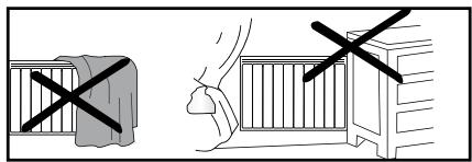 AIRELEC SEBOA - IMPORTANT: NE PAS COUVRIR L'APPAREIL - 1