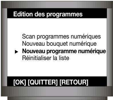 XSAT CD TV310 - Ajout de programmes numériques - 1