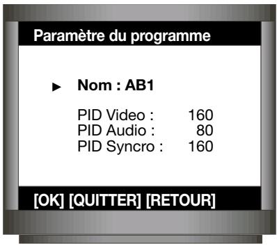 XSAT CD TV310 - Suppression de bouquets - 1