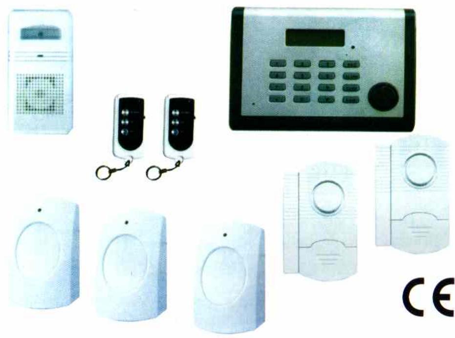PHENIX AL-800 - Système d'alarme sans fil avec transmetteur téléphonique vocale - 1