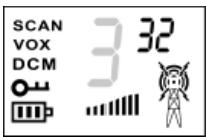 BRONDI PMR FX-100 TWIN - Selecting the channel and the CTCSS (Continuous Tone Coded Squelch System) code. - 2