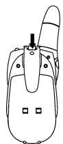 BRONDI PMR FX-100 TWIN - BELTCLIP - 1