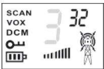 BRONDI PMR FX-100 TWIN - Kanal und Code CTCSS (Continuous Tone Coded Squelch System) wahlen. - 2