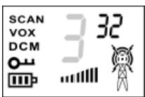 BRONDI PMR FX-100 TWIN - Sélectionner le canal et le code CTCSS (continuous tone coded squelch system). - 2