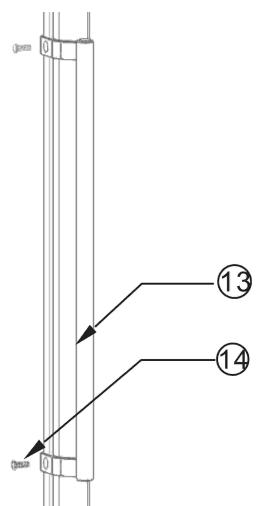 LA SOMMELIERE CTP250 - Installing the handle of door - 1