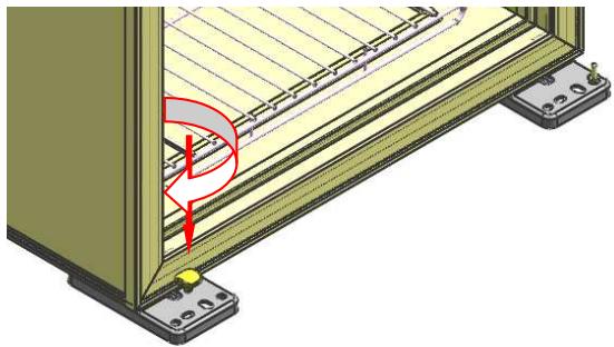 LA SOMMELIERE CTP250 - The installation of door base support - 1