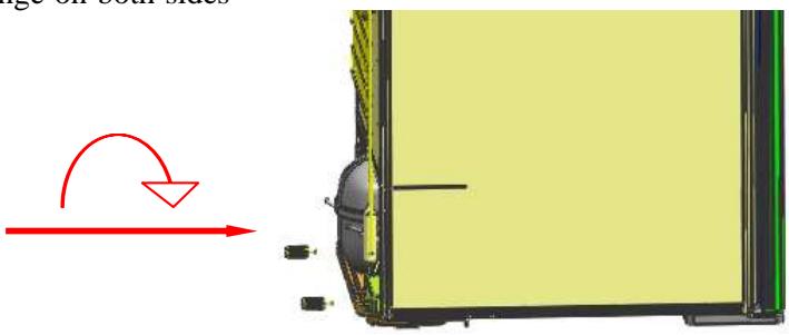 LA SOMMELIERE CTP300 - The installation of the wall separate screws - 1